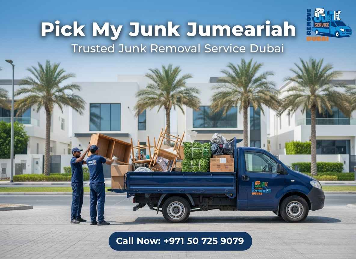 Pick My Junk Jumeirah | Trusted Junk Removal Service Dubai
