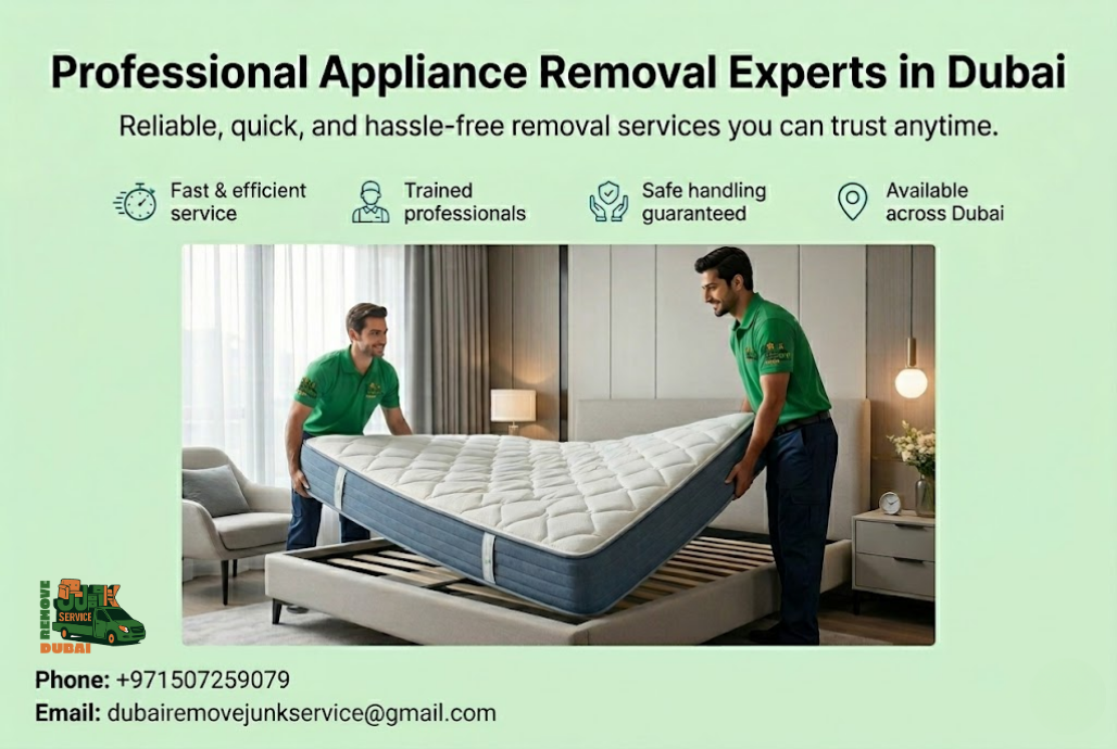 Professional Appliance Removal Experts in Dubai