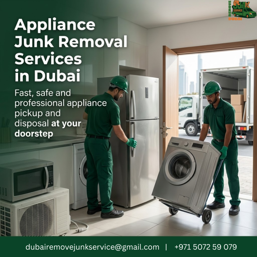 Appliance junk Removal Services in Dubai