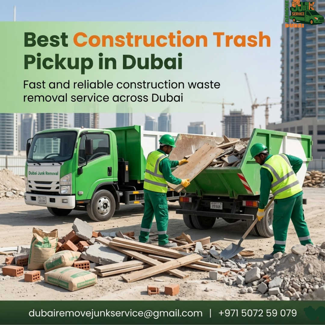 Best Constrcution Trash Pickup in Dubai