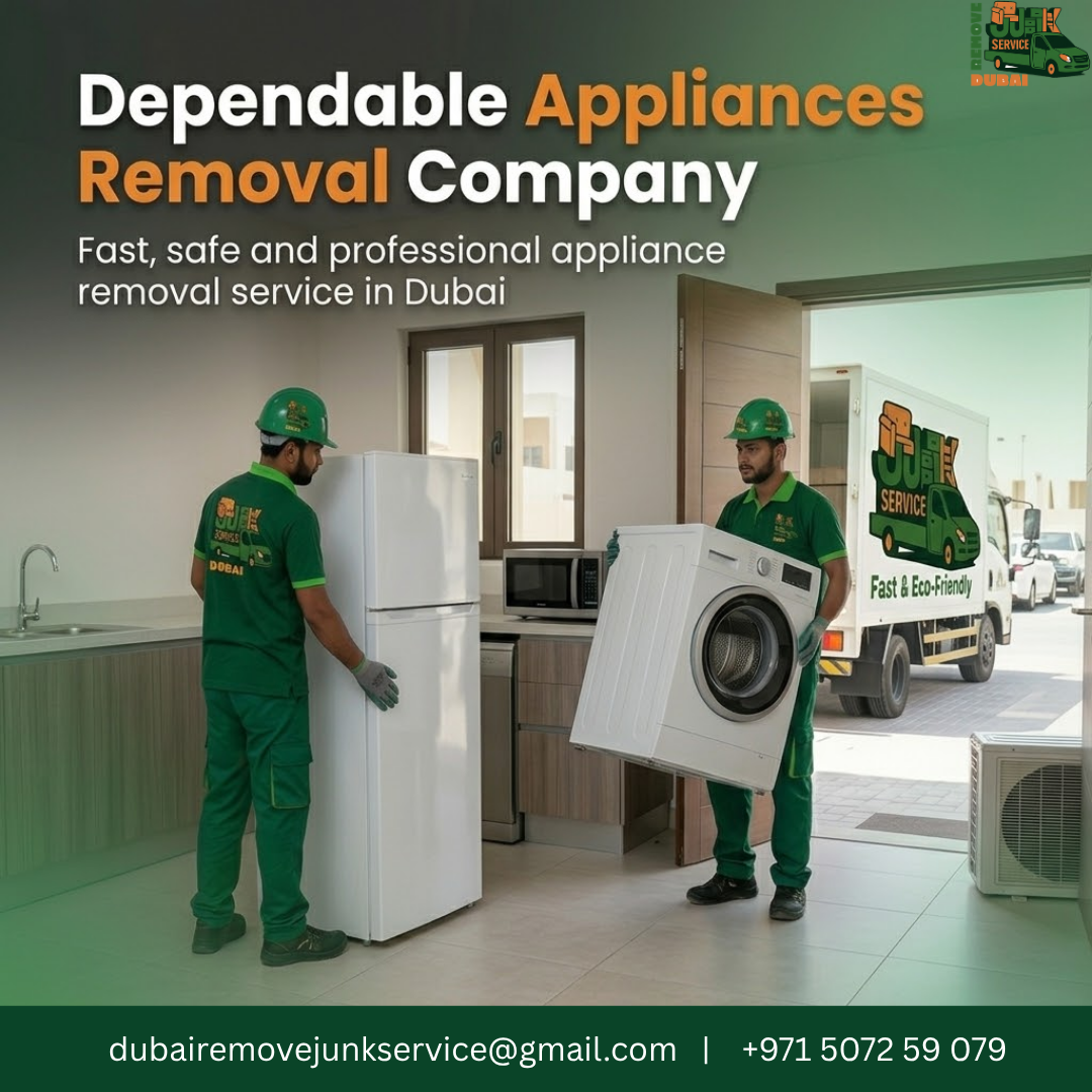Dependable Appliances Removal Company