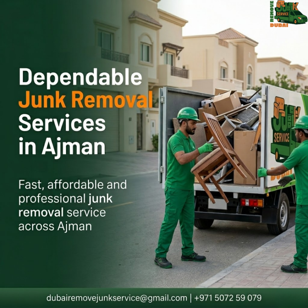 Dependable Junk Removal Services in Ajman