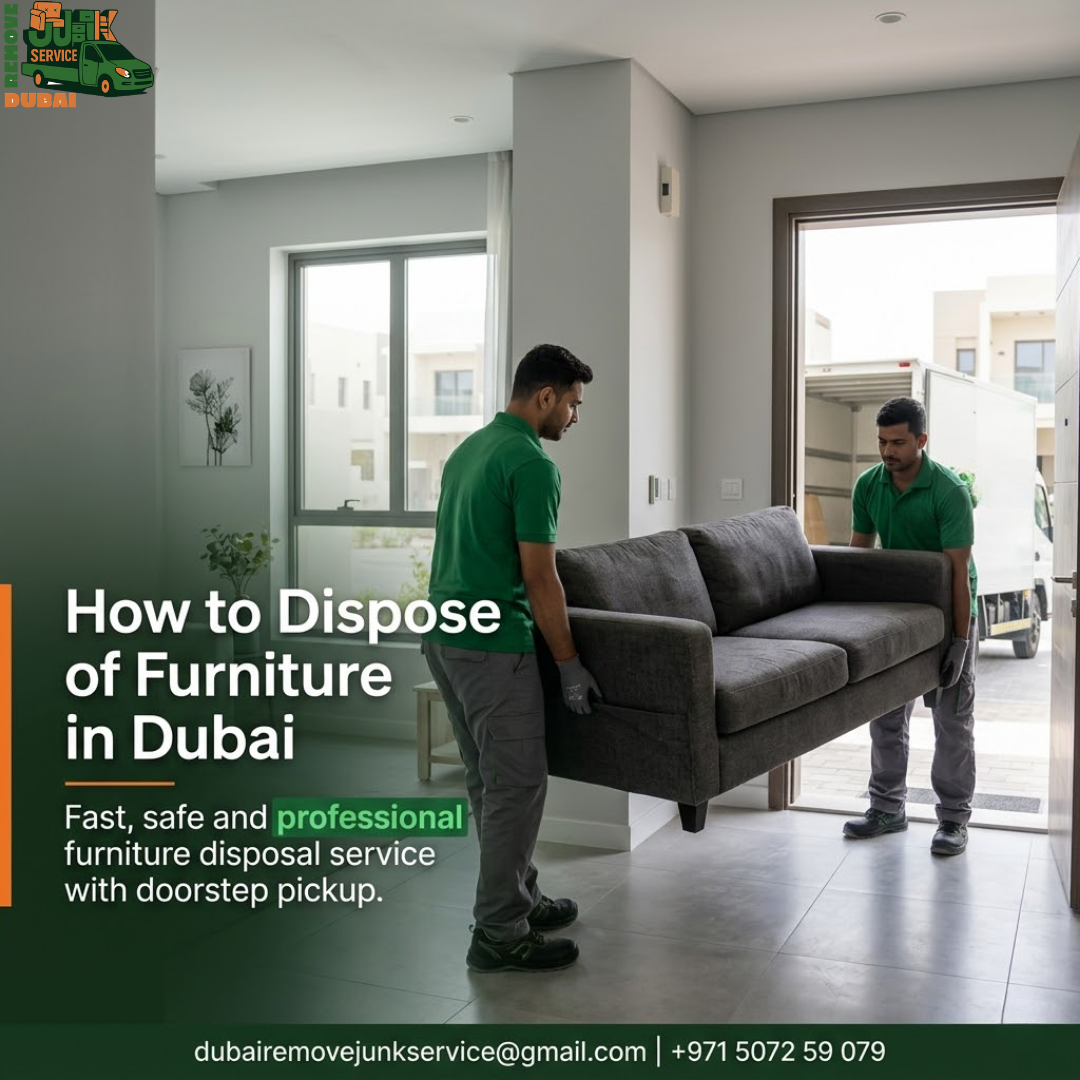 How to Dispose of Furniture in Dubai