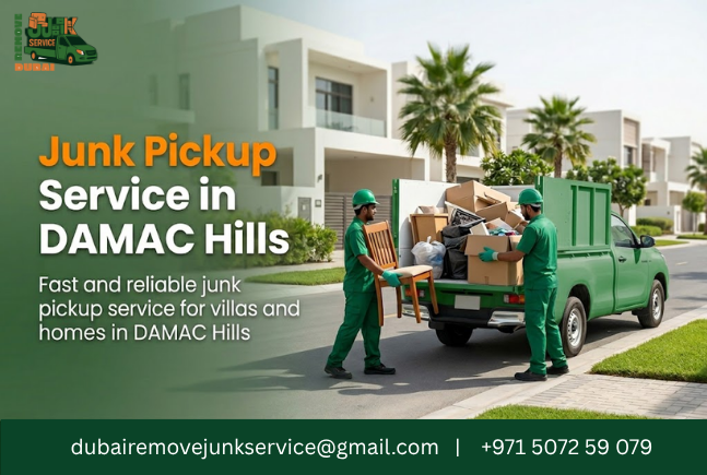 Junk Pickup Service in DAMAC Hills