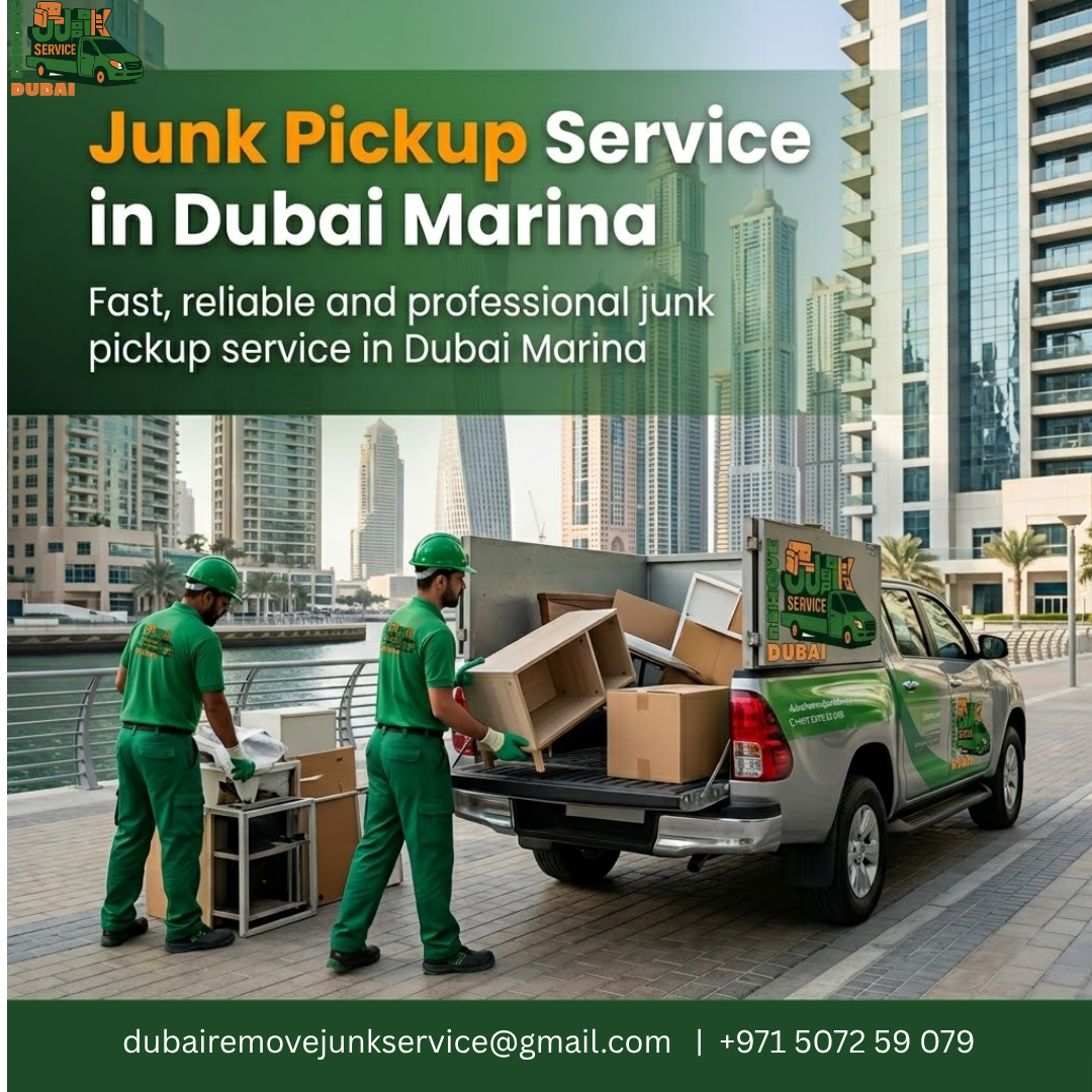 Junk Pickup Services in Dubai Marina