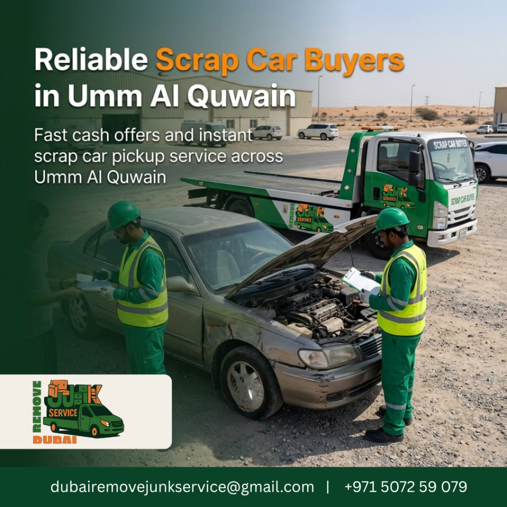 Reliable Scrap Car Buyers in Umm Al Quwain