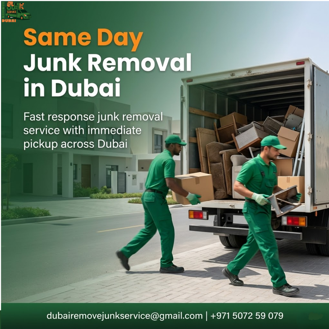 Same Day Junk Removal in Dubai
