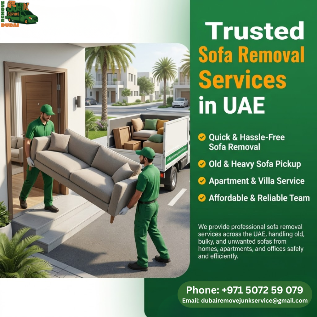 Trusted Sofa Removal Services in UAE