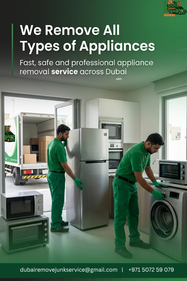 We Remove All Types of Appliances