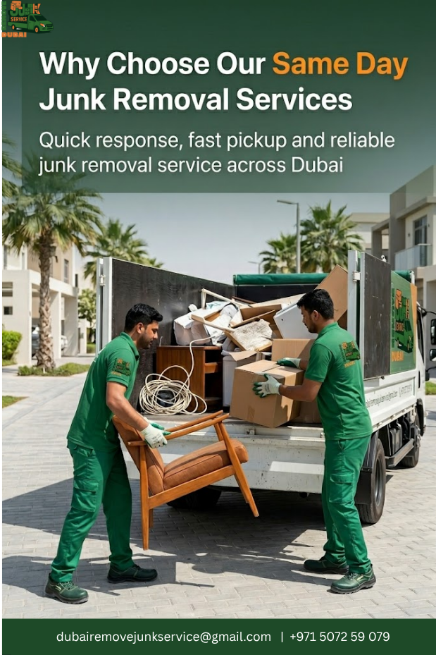 Why Choose Our Same Day Junk Removal Services