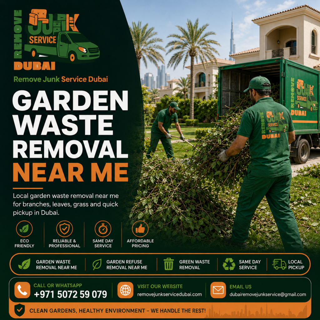 Garden waste removal near me Dubai