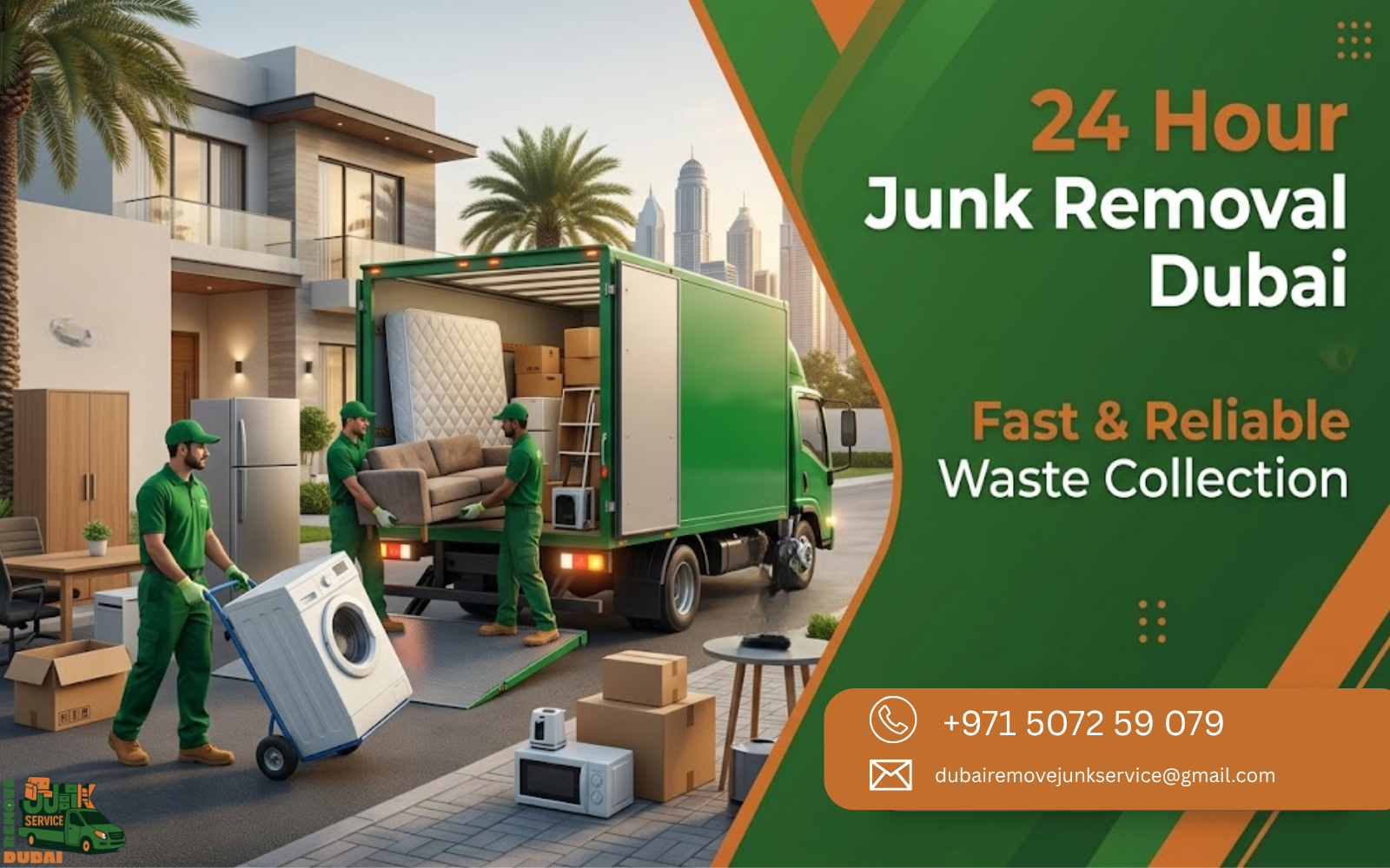 24 Hour Junk Removal Dubai Fast & Reliable Waste Collection