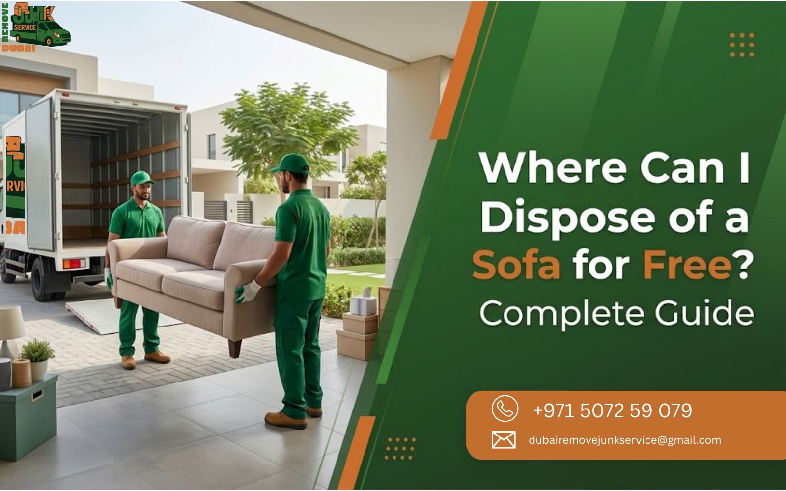 Where Can I Dispose of a Sofa for Free Complete Guide