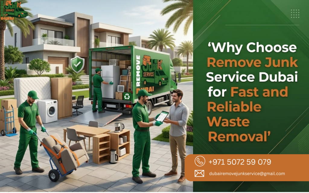 Why Choose Remove Junk Service Dubai for Fast and Reliable Waste Removal