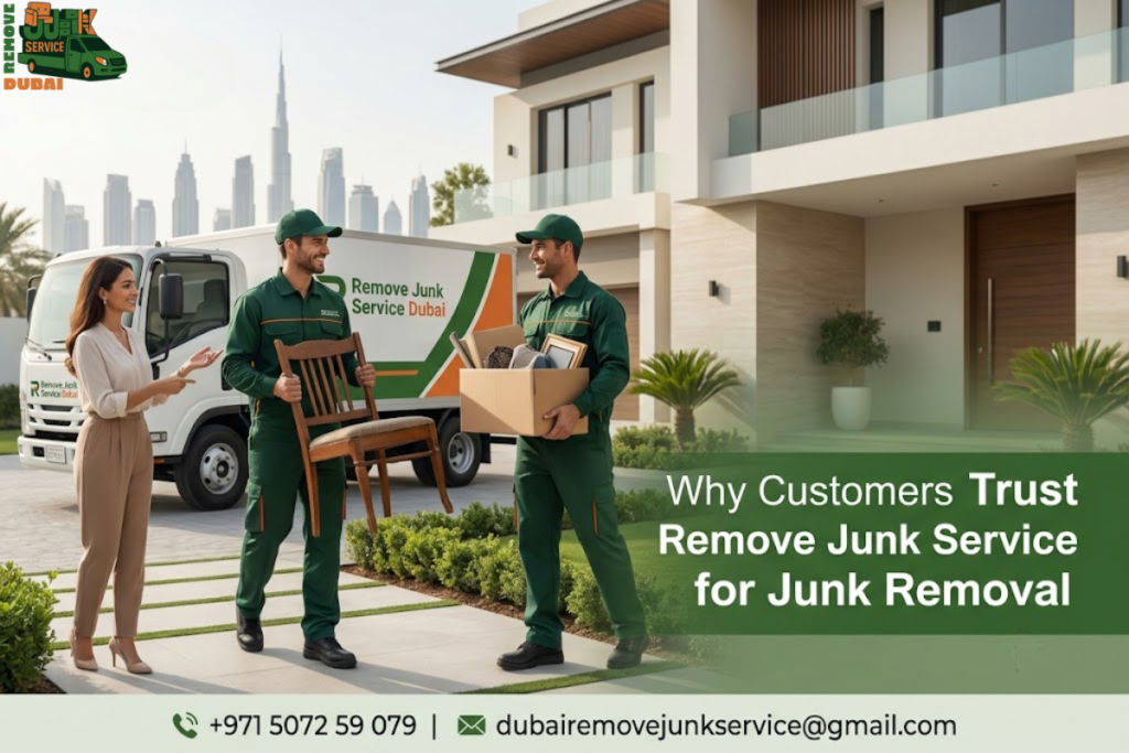 Why Customers Trust Remove Junk Service Dubai for Junk Removal