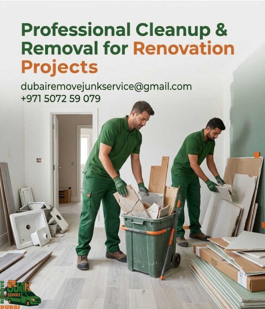 Professional Cleanup & Removal for Renovation Projects