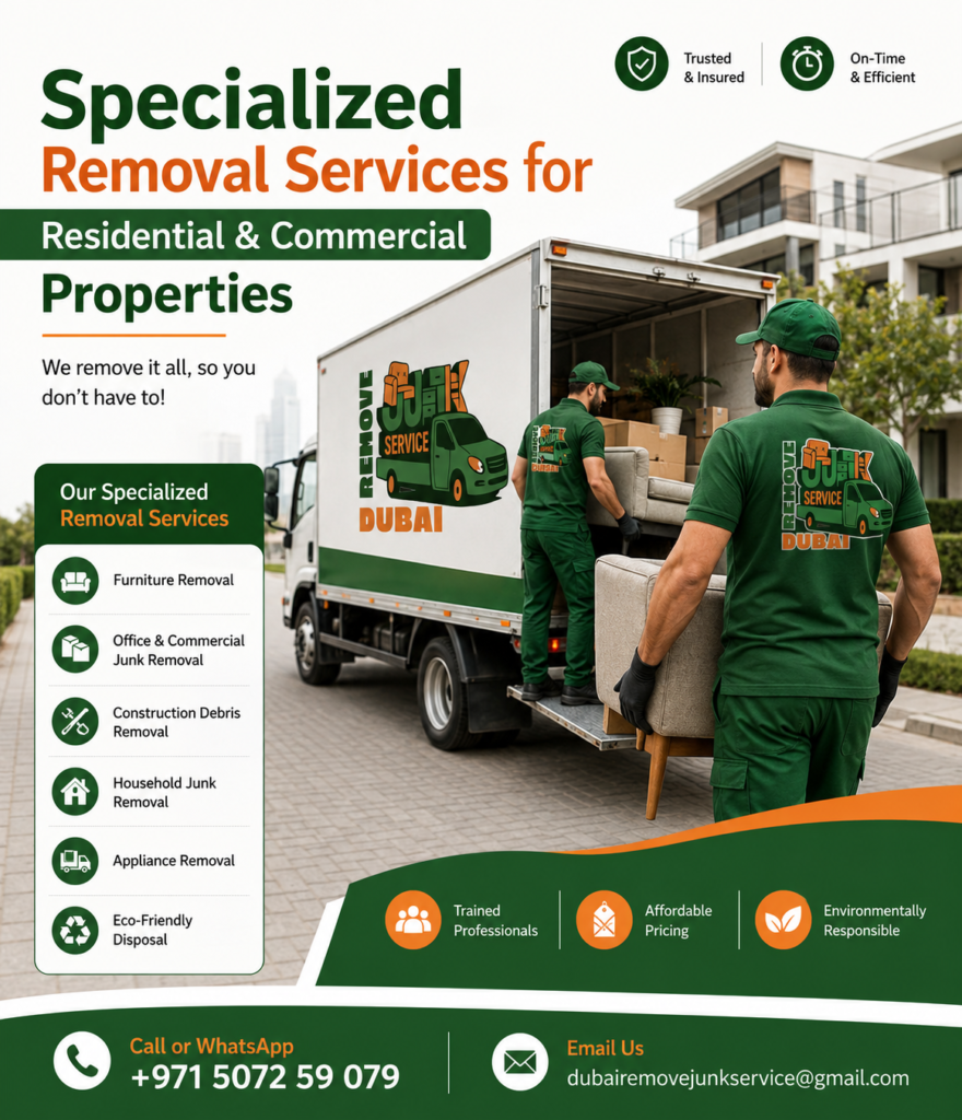Specialized Removal Services for Residential & Commercial Properties