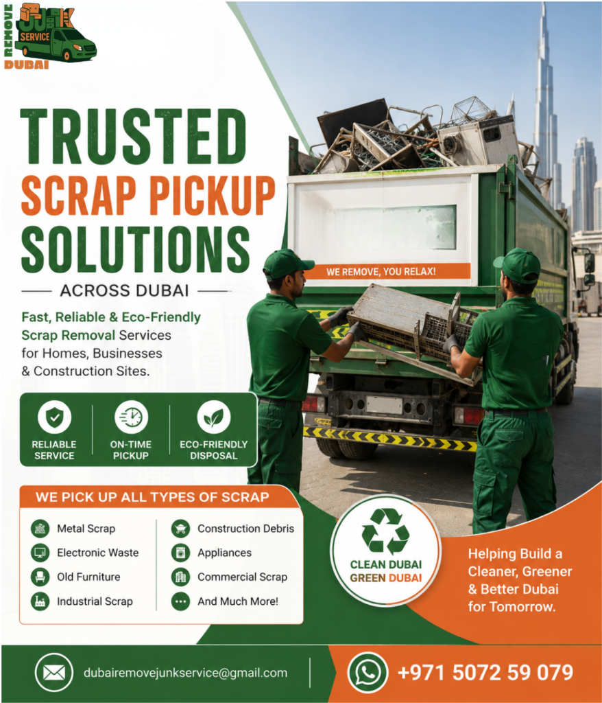 Trusted Scrap Pick-up Solutions Across Dubai