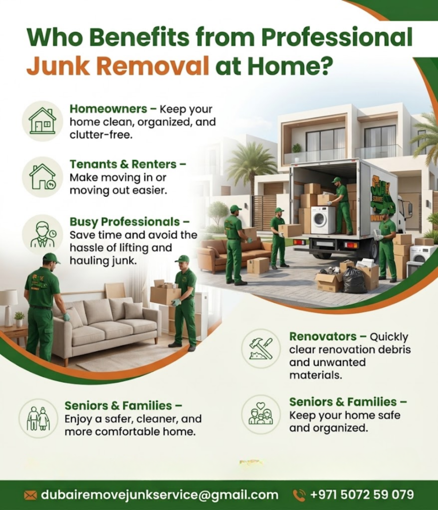 Who Benefits from Professional Junk Removal at Home