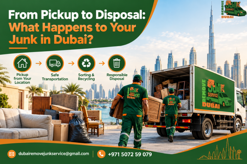From Pickup to Disposal What Happens to Your Junk in Dubai