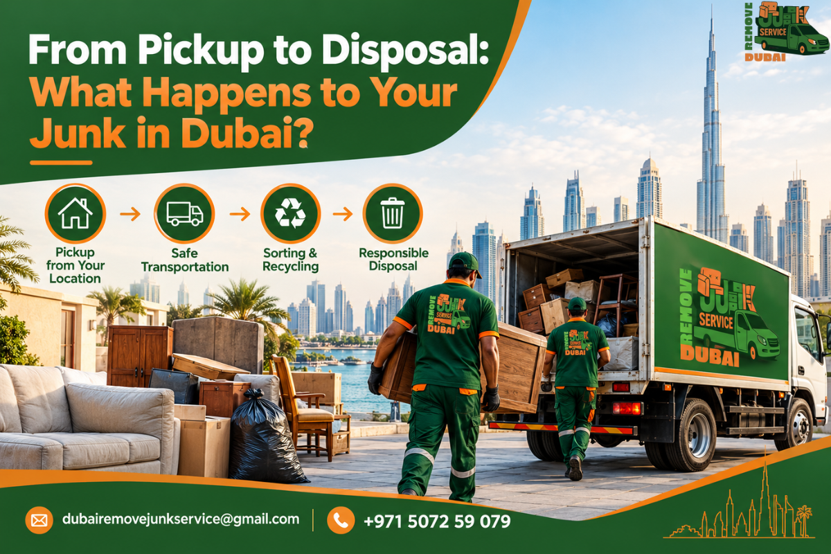 From Pickup to Disposal What Happens to Your Junk in Dubai