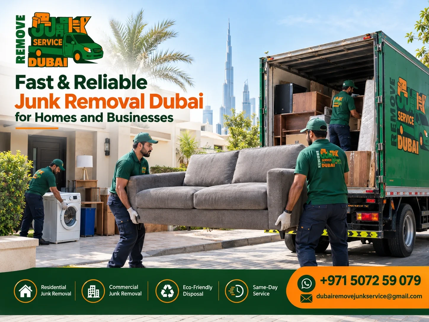 Relaible Junk Removal Dubai