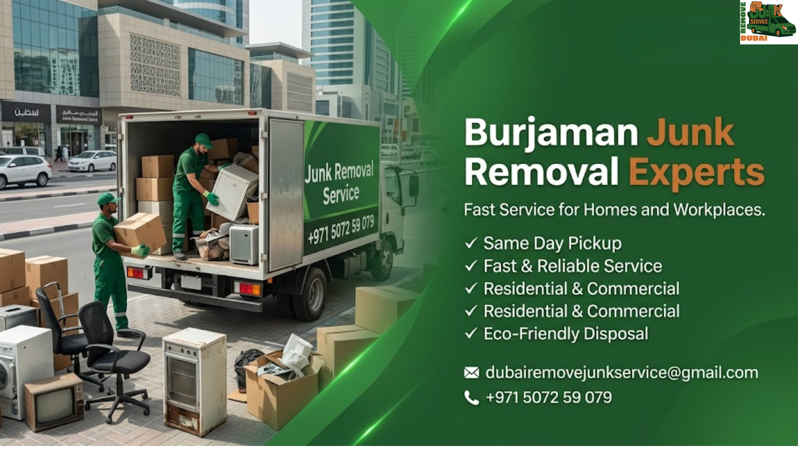 Burjaman Junk removal Experts